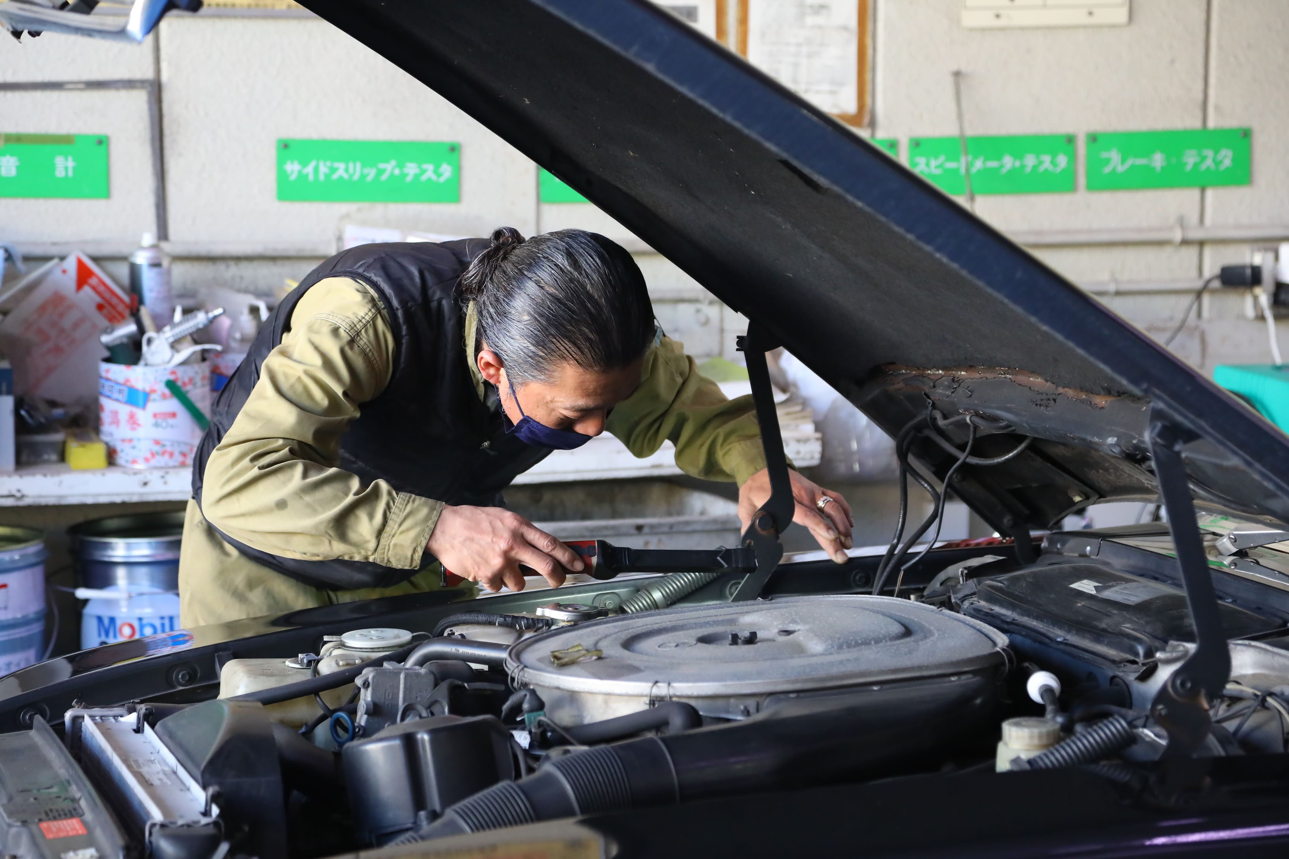江上モータースの修理・メンテナンス